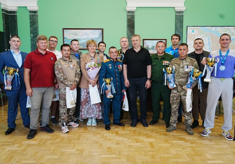 Иван Носков встретился с ветеранами СВО, которые участвовали в «Кубке Защитников Отечества» ПФО