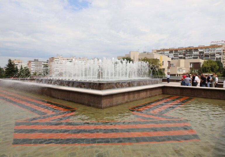 В Самаре 3 сентября откроют фонтан «40 лет Победы в ВОВ»