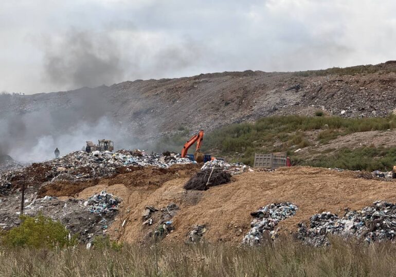 В Самарской области произошло возгорание на полигоне «Преображенка»