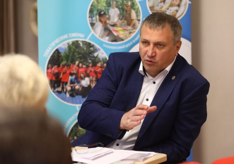 Иван Носков вместе с руководителями самарских детских лагерей подвел итоги сезона