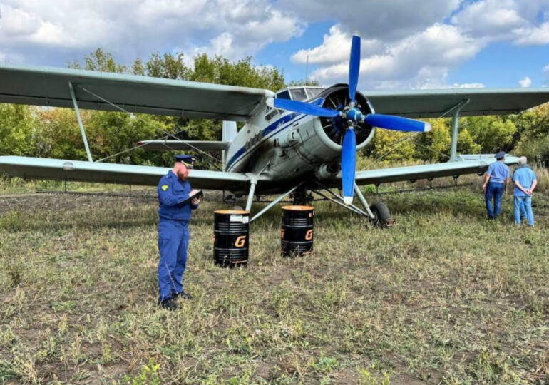 Незаконно взлетевший самолет совершил вынужденную посадку в Самарской области