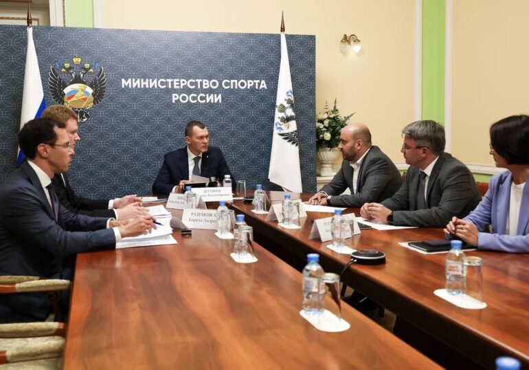 Губернатор Вячеслав Федорищев провел совещание по подготовке к Международному форуму «Россия – спортивная держава»