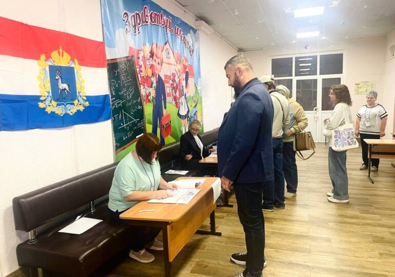 Замглавы Самары Данил Морозов проголосовал на выборах депутатов в городскую думу