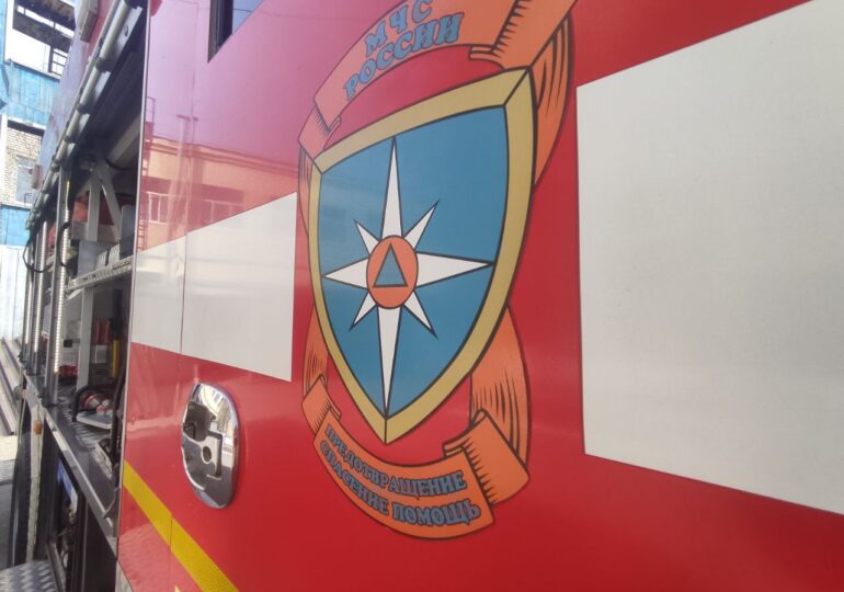 В Сергиевском районе Самарской области загорелся жилой дом