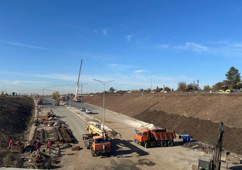 В Самаре завершают строительство первого этапа автомагистрали «Центральная»