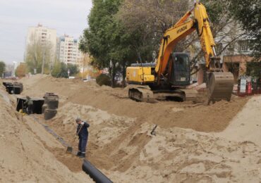 В Самаре завершают строительство ливневки на Дачной
