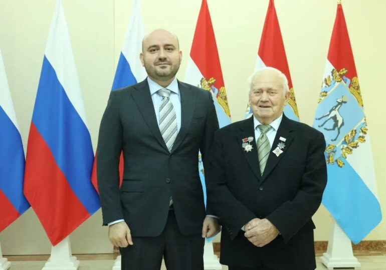 Губернатор Вячеслав Федорищев вручил награды отличившимся жителям Самарской области