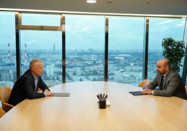 Губернатор Самарской области Вячеслав Федорищев встретился с председателем Федерации водных видов спорта Дмитрием Мазепиным