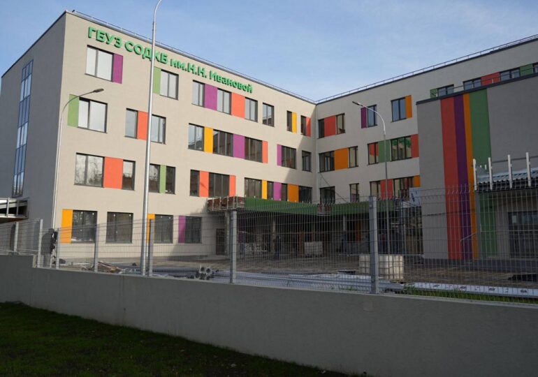 Глава Самары Иван Носков оценил готовность новой детской поликлиники