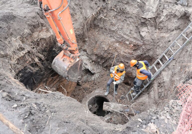 В Самаре началась реконструкция ливневой канализации