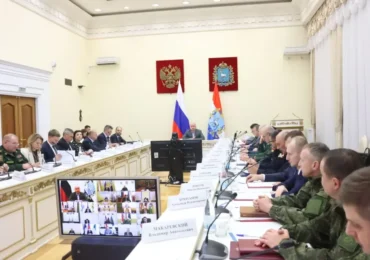 Губернатор Самарской области Вячеслав Федорищев провел заседание оперативного штаба по оказанию содействия Вооруженным Силам РФ