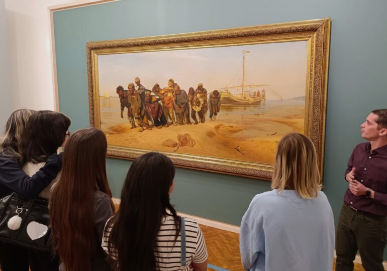 В Самаре выставку картины «Бурлаки на Волге» посетили 26 тыс. человек