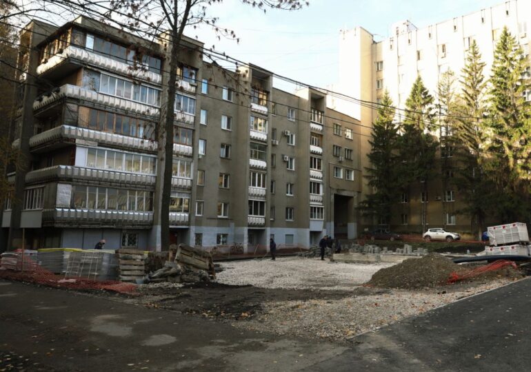 Глава Самары Иван Носков проверил ход строительства сквера имени В. И. Чудайкина