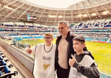 Иван Носков пришел на матч «Крылья Советов» — «Зенит» поддержать самарскую команду