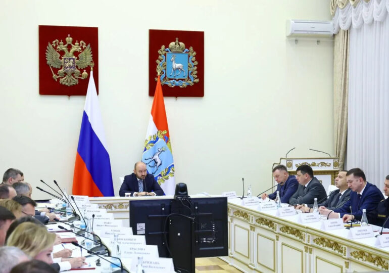 Губернатор Самарской области Вячеслав Федорищев провел заседание оперштаба по обеспечению безопасности