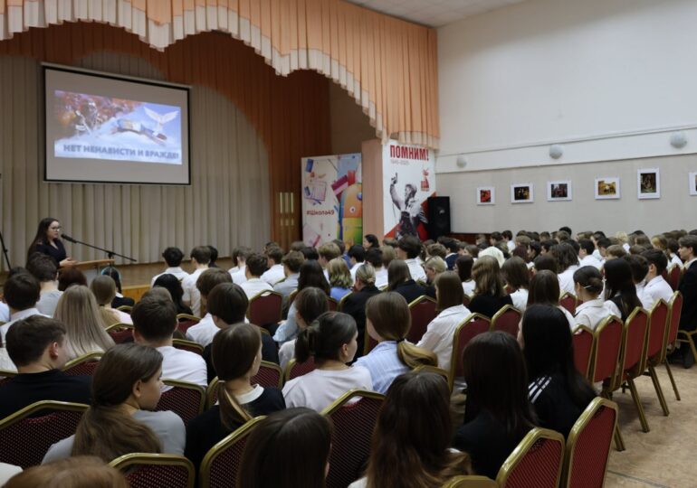 В Самаре школьникам рассказали об антитеррористической безопасности