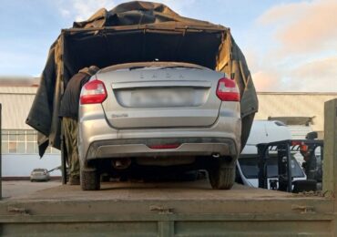 В Самаре конфискованный автомобиль передали в зону СВО