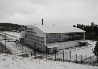 В Прибрежном строительство ФОКа выполнили на 75%