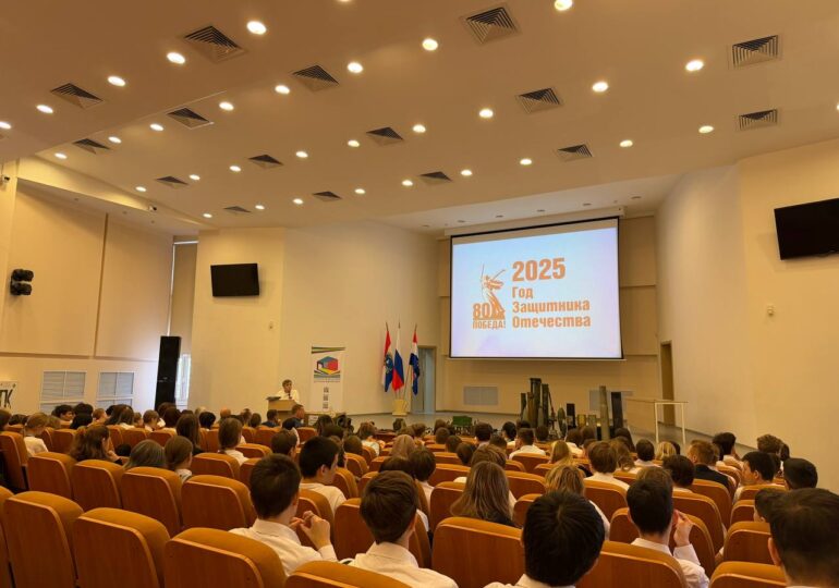 В Октябрьском районе Самары прошло мероприятие, приуроченное ко Дню Героев Отечества