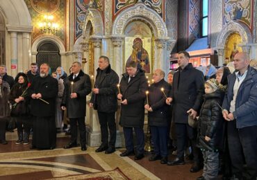 В Самаре прошла панихида, посвященная памяти погибших участников СВО в Макеевке