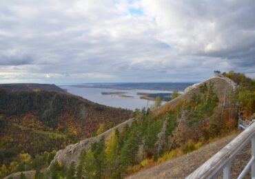 Стрельную гору закрыли для посещения в зимний период