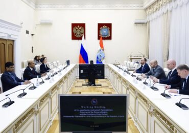 Губернатор Вячеслав Федорищев в Самаре встретился с послом Индии