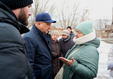 Глава Самары Иван Носков посетил поселки Толевый и Озерный