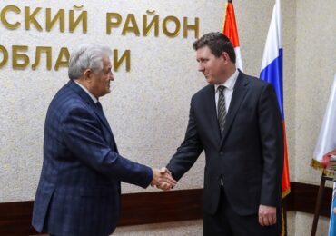 Алексея Акимова переизбрали на должность главы Большечерниговского района