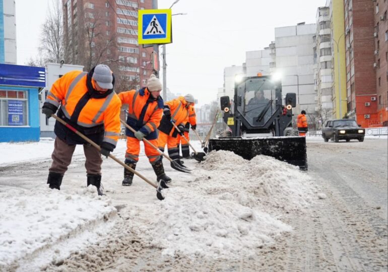 Городские службы Самары традиционно работали в выходные дни