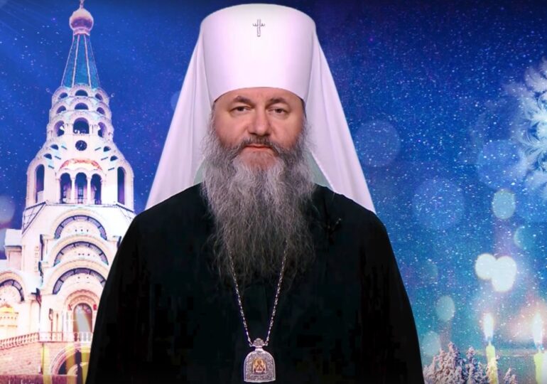 Митрополит Самарский и Новокуйбышевский Феодосий поздравил жителей региона с Рождеством Христовым