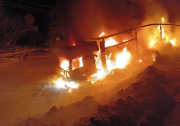 В Самарской области в результате ДТП сгорел грузовик