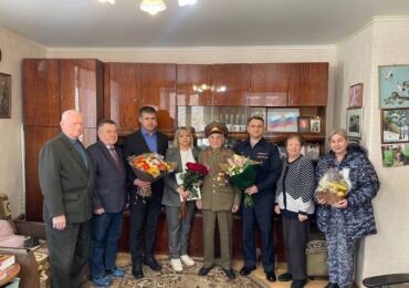 В Самаре поздравили с днем рождения ветерана Великой Отечественной войны