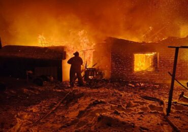 В Безенчукском районе Самарской области в пожаре погиб человек