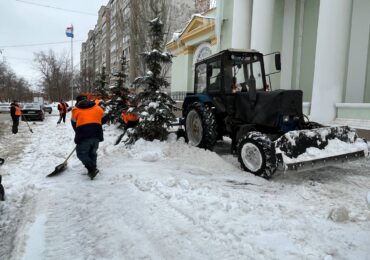 Из Самары 23 января вывезли 4 508 т снега