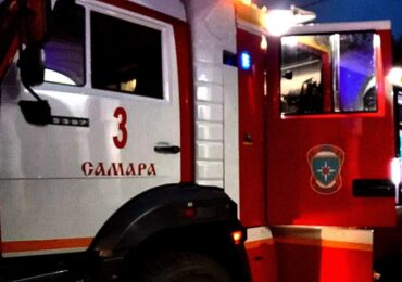 В Самаре потушили пожар в доме на Белорусской