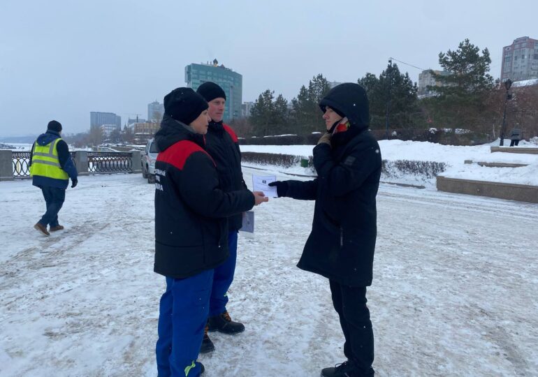 Жителей Самары предупредили об опасности выхода на лед