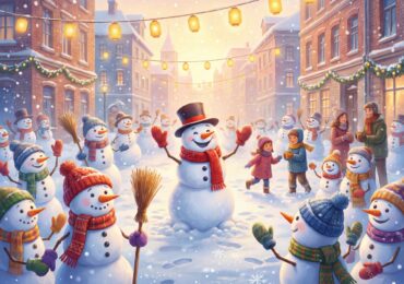 День счастливых снеговиков отмечают 25 января