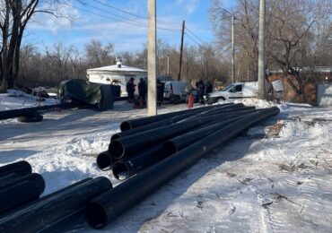 В Куйбышевском районе Самары запустили новую трубу