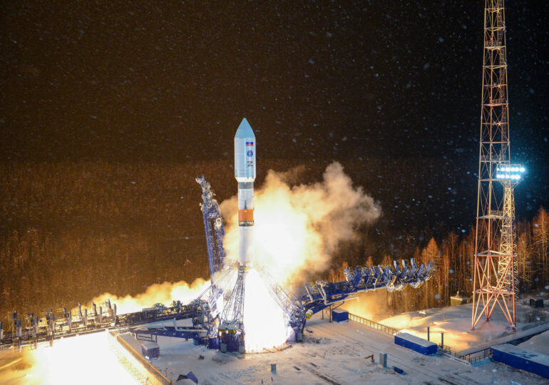 Самарская ракета-носитель «Союз-2.1б» успешно стартовала с космодрома Плесецк