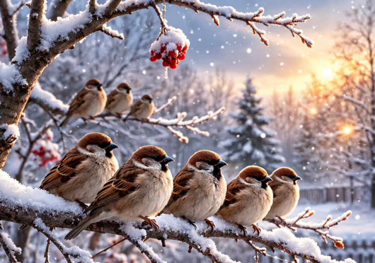 Почти 6 тыс. воробьев обитает в Самарской области