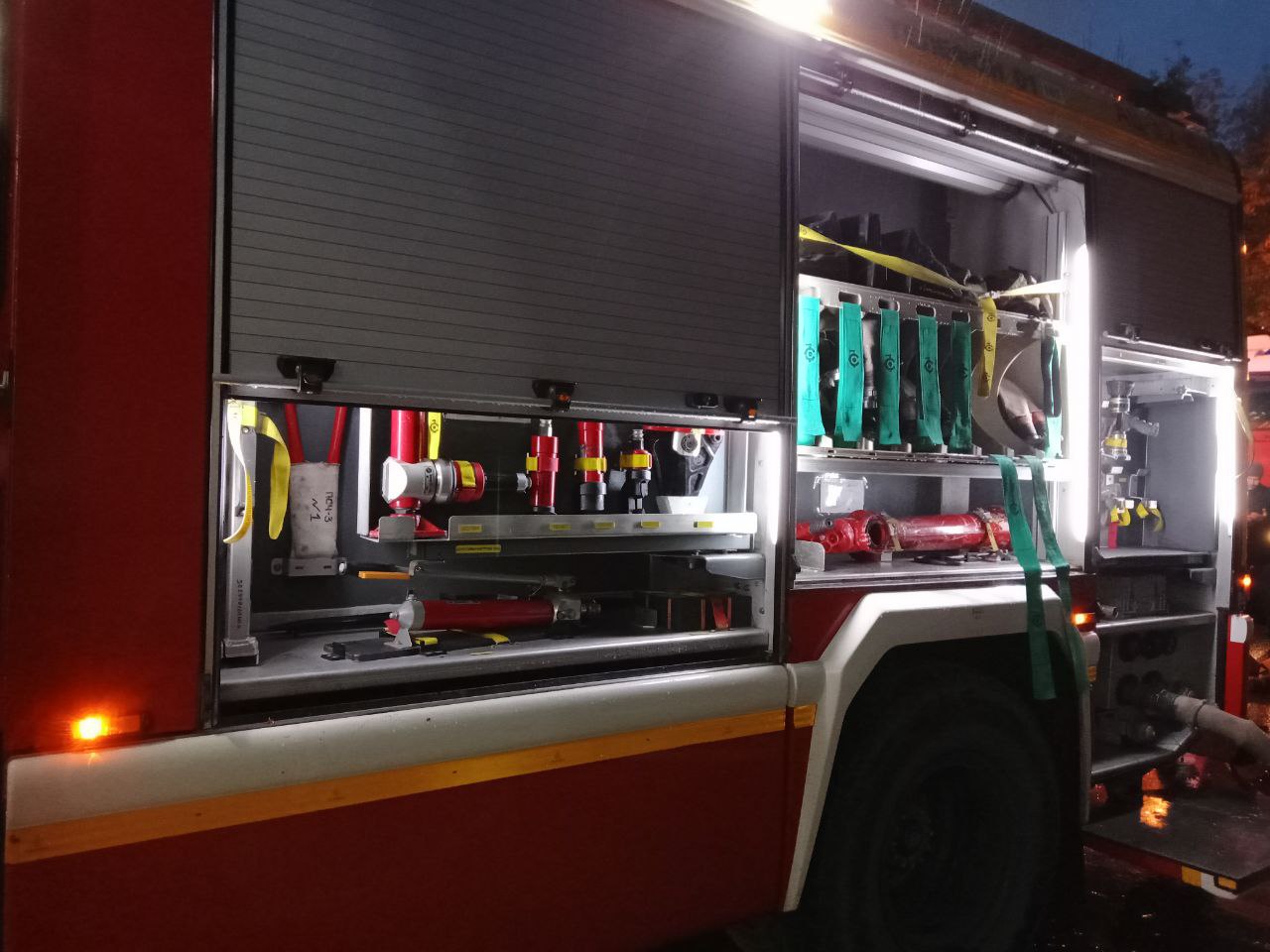 В Промышленном районе Самары потушили пожар