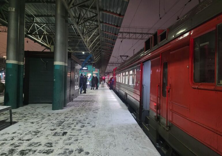 В Самарской области «Ласточка» протаранила машину