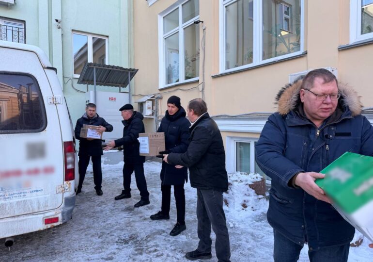 В Самаре собрали гуманитарный груз для бойцов в зоне СВО