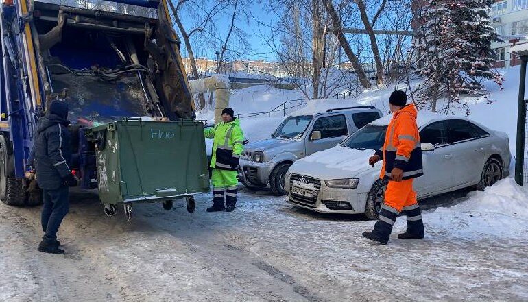 В Самаре проконтролировали вывоз твердых коммунальных отходов