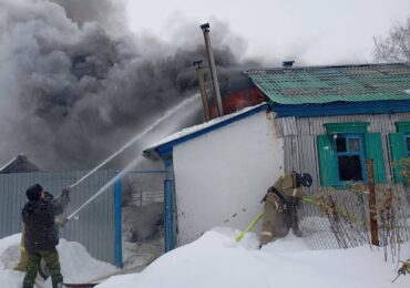 В Исаклинском районе Самарской области в пожаре погиб человек