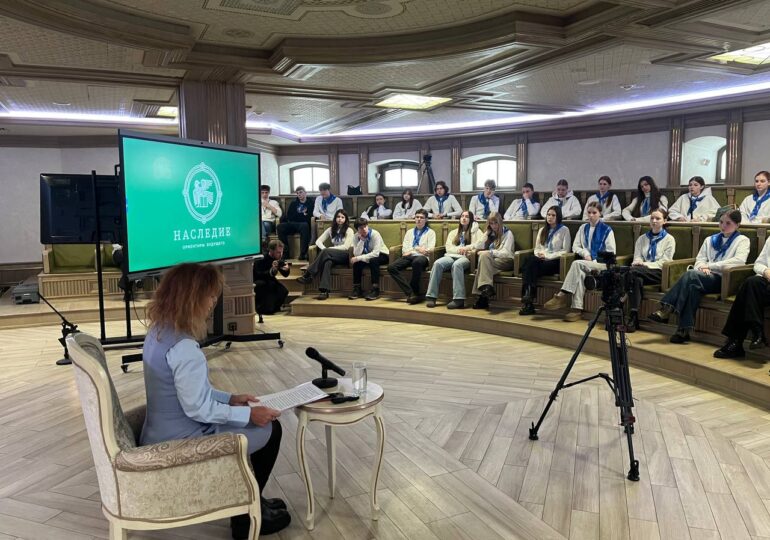 Самарские школьники поучаствовали в проекте «Наследие: ориентиры будущего»