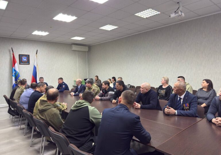 В Самаре торжественно вручили удостоверения участникам Ассоциацию ветеранов СВО