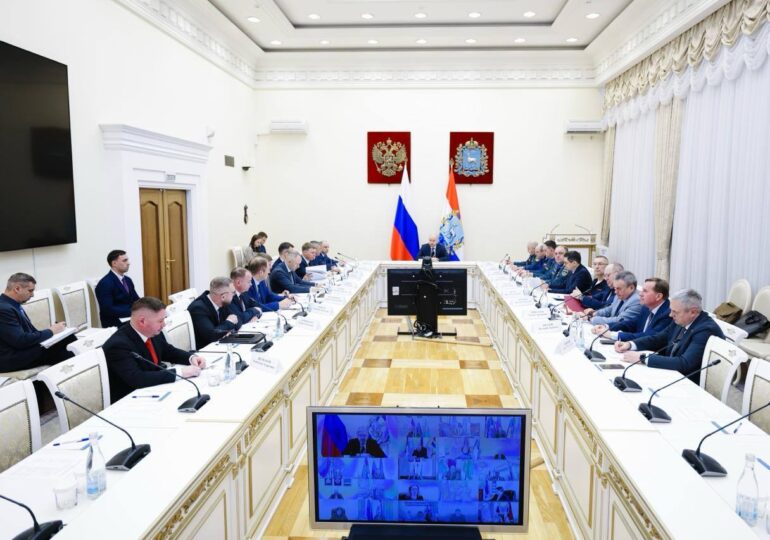 Вячеслав Федорищев поручил создать в муниципалитетах региона штабы по контролю за предстоящим паводком