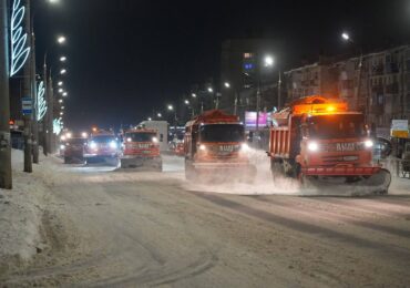 В ночь с 3 на 4 февраля в Самаре будут убирать дороги от снега