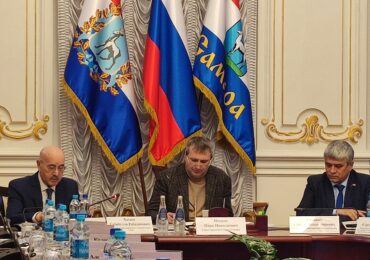 Иван Носков участвует в заседании городской Общественной палаты